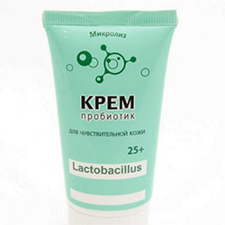 Крем-пробиотик с лактобактериями для чувствительной кожи
