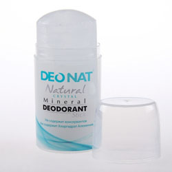 Дезодорант "ДеоНат" цельный, стик овальный узкий выдвигающийся 80 г